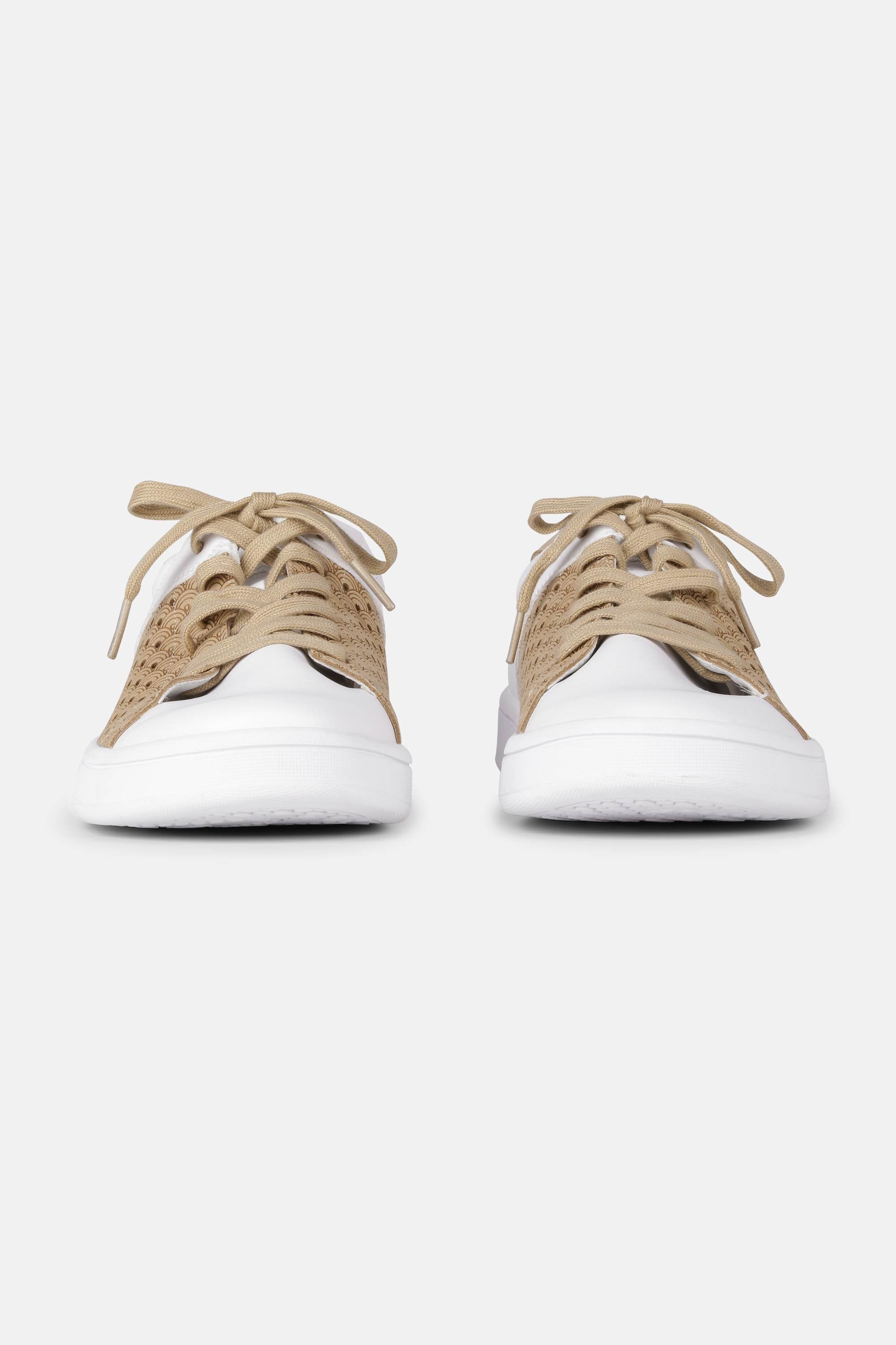 City Sneaker - White Latte